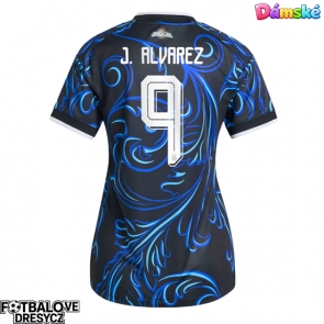 Argentina Julian Alvarez #9 Dámské Venkovní Dres MS 2026 Krátký Rukáv